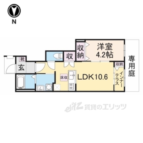 コンフォート三雲の間取り