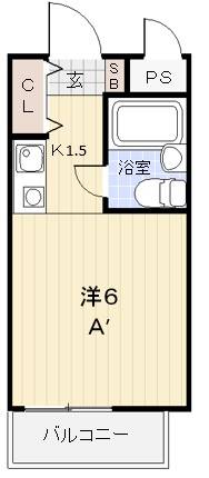 フレックス八王子の間取り