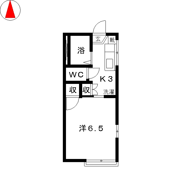 ハイムグレースの間取り