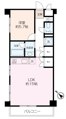 エンゼルハイム戸塚の間取り