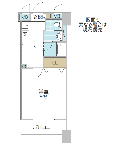 フォーライフネオ水戸の間取り