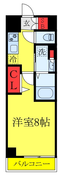 リヴシティ成増ミュジオの間取り