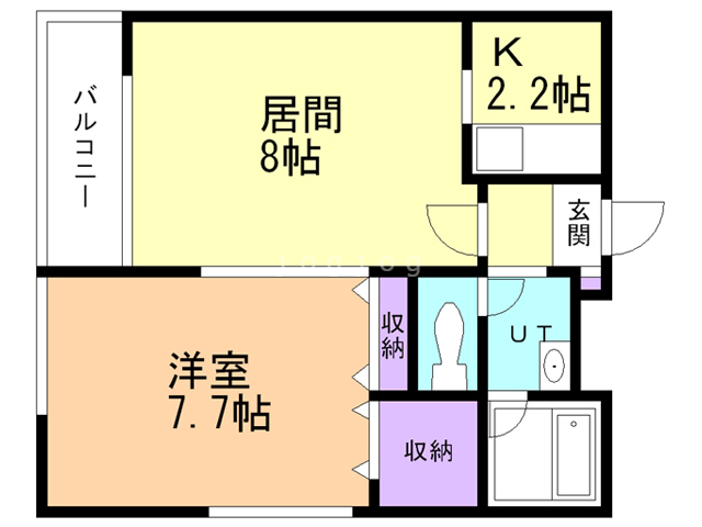 プレミエール澄川の間取り