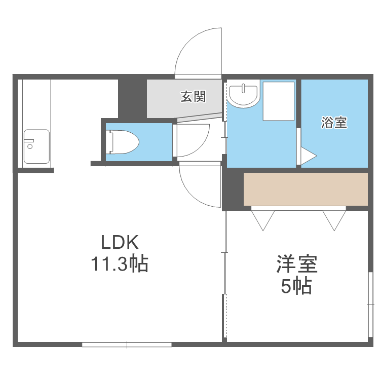 仮)南8西8MSの間取り