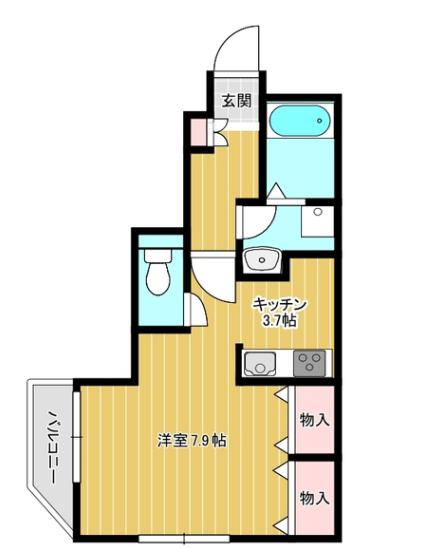 ラディーチェ朝霞の間取り