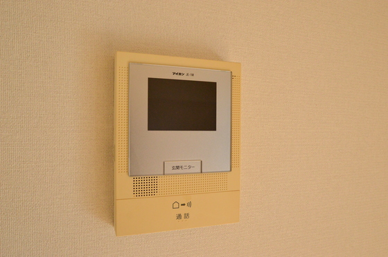 セキュリティ　モニター付きインターホン