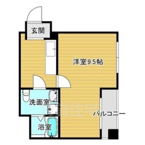 GARNET RESIDENCE北野白梅一番の間取り