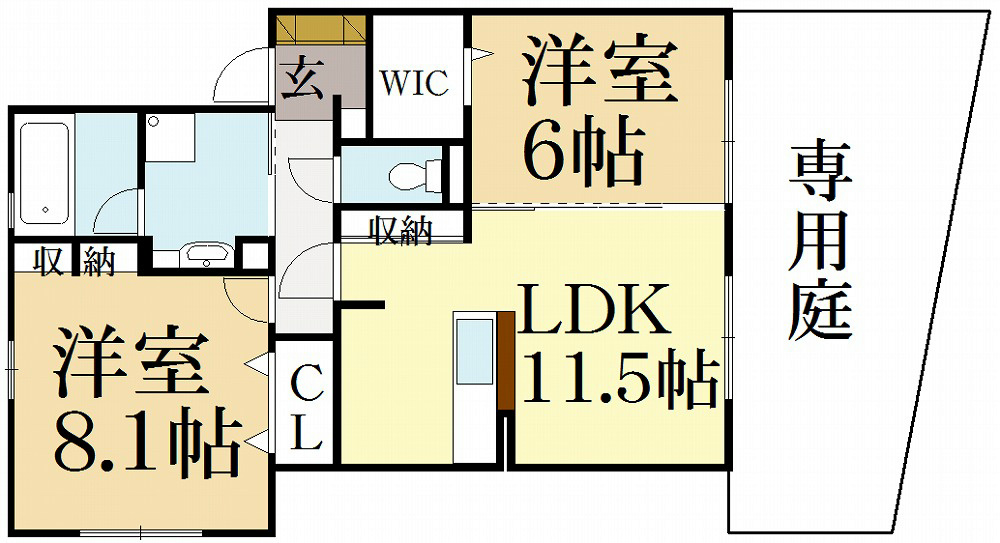 オーキッドの間取り