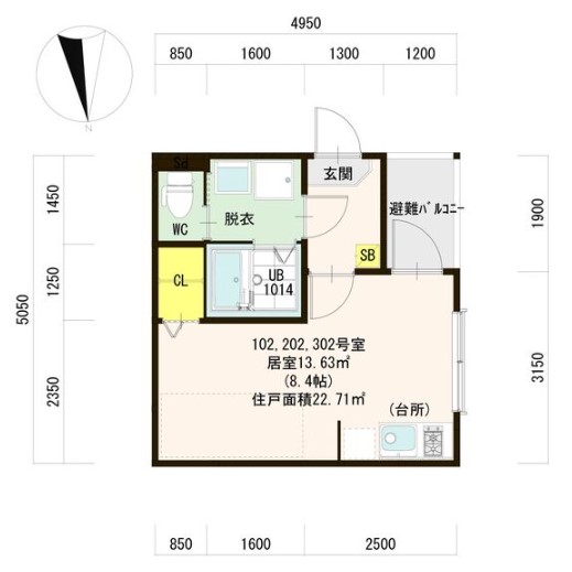 【大阪市此花区伝法のアパートのその他】