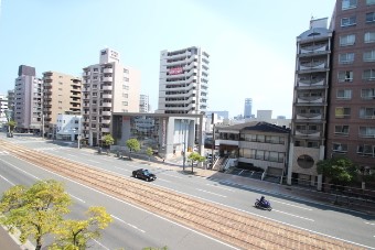 【広島市中区舟入中町のマンションの眺望】