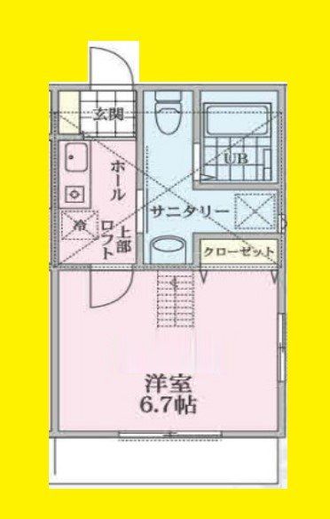 アプローズ湘南　IIの間取り