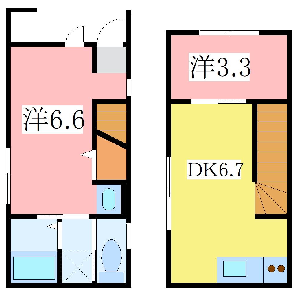 eclat　IVの間取り