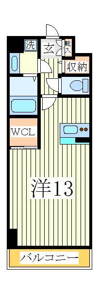 柏市小青田のマンションの間取り