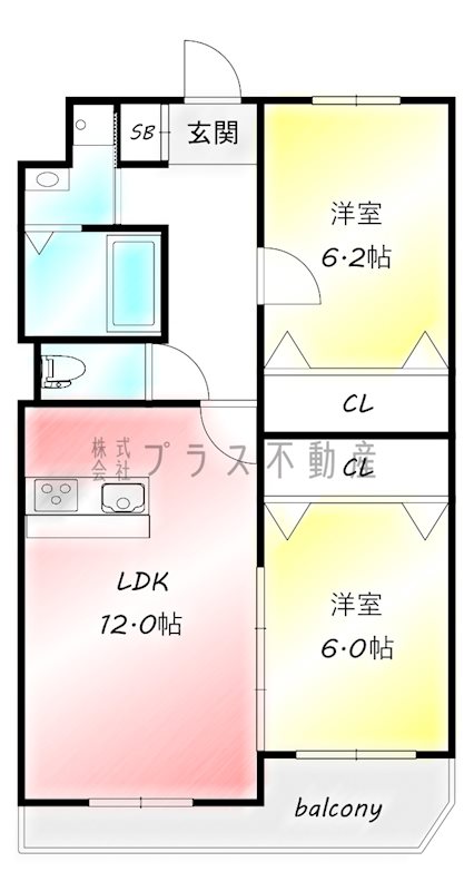 SERENA直方IIの間取り