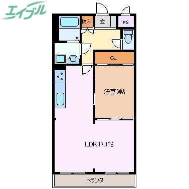 元新マンションの間取り