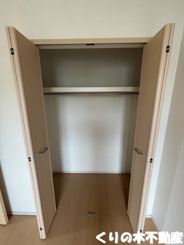 収納　収納のためのスペースです