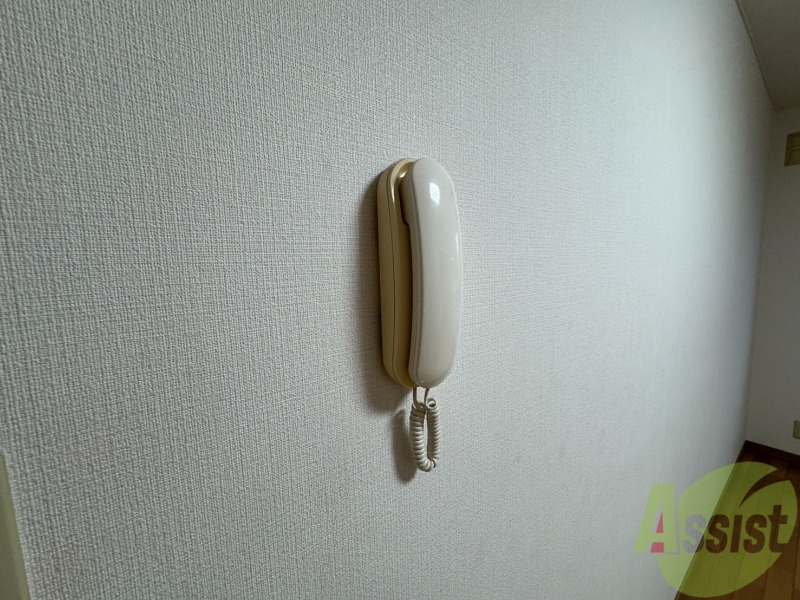 セキュリティ　インターホンは通話ができるので急な訪問があっても安心です。