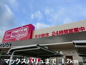 スーパー　マックスバリュ（スーパー）まで1200m