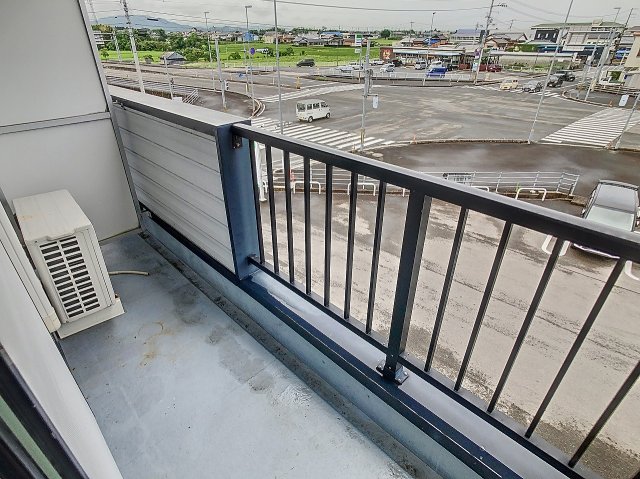 バルコニー　現況を優先します。（撮影時期：2024年7月）