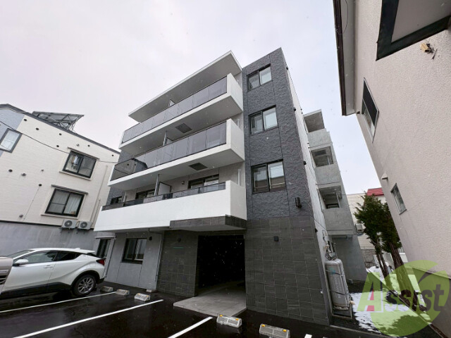 建物外観　外観予想パース「ｐｒｅｃｉｏｕｓＨａｓｓａｍｕＭｉｎａｍｉ」