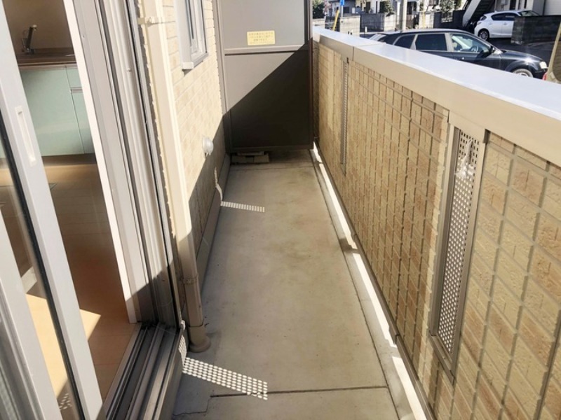 バルコニー　図面と現状に相違がある場合には現状を優先