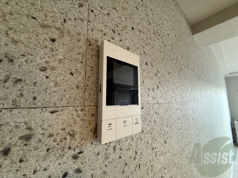 セキュリティ　インターホンで来客確認ができます。安心ですね。