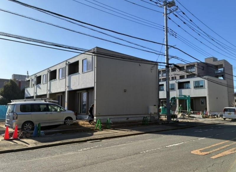 建物外観　イメージ図　建築中のため現況優先