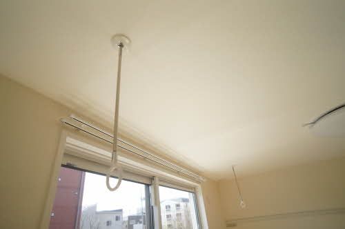 その他設備　室内物干し