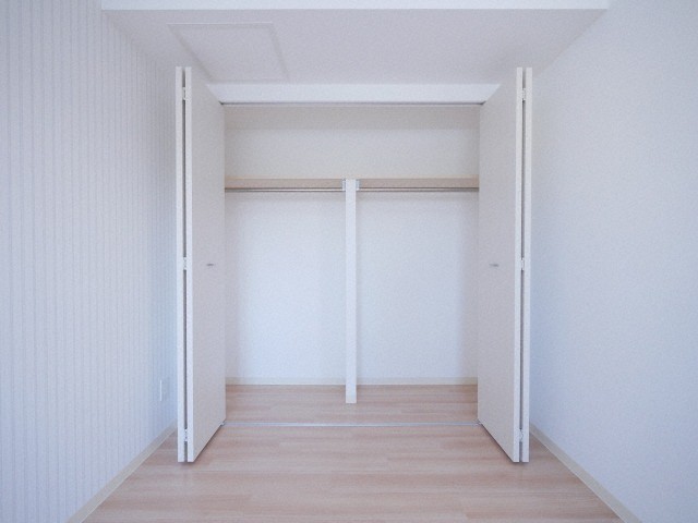 収納　収納量抜群のクローゼットです♪
