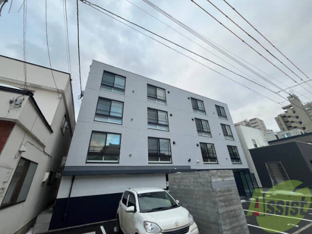 建物外観　中央区南５条「Ｌｅ　ｃｈｅｒｉｅｎ　ｊａｒｄｉｎ」