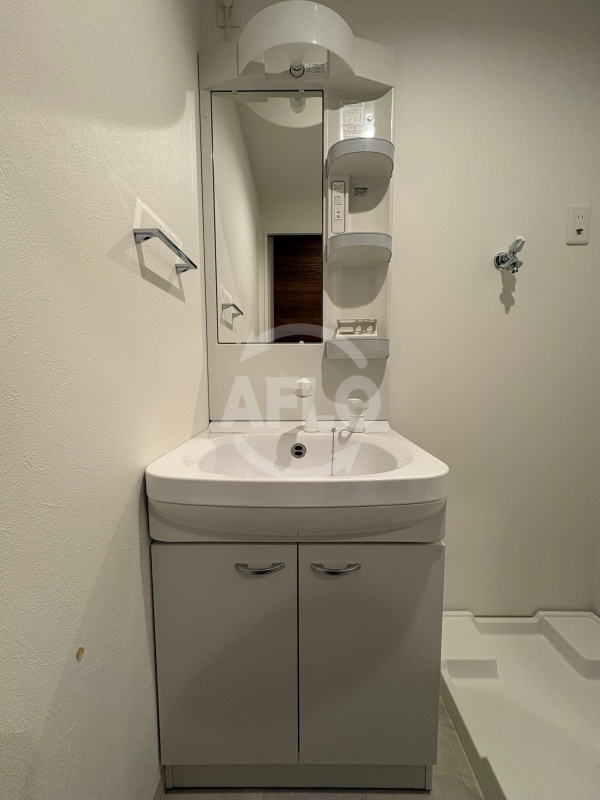 洗面設備　オルフェアメゾン清水丘壱番館　独立洗面台
