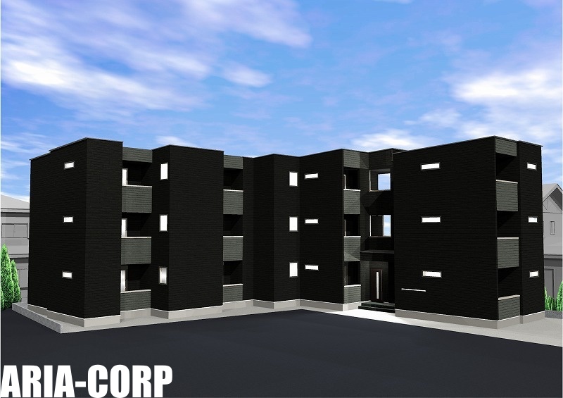 建物外観　2026年完成、大手ハウスメーカー施工デザイナーズアパート！