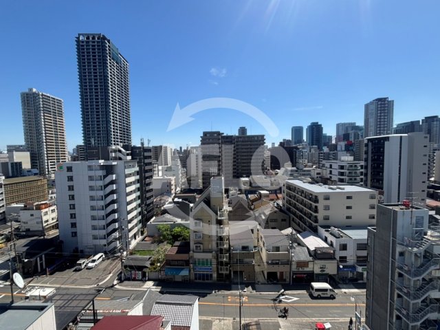 眺望　リンクハウス北梅田　眺望