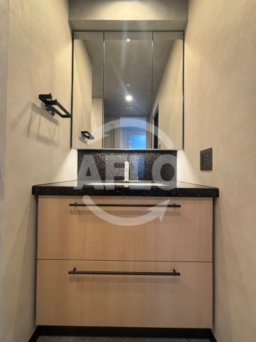 洗面設備　リンクハウス北梅田　独立洗面台