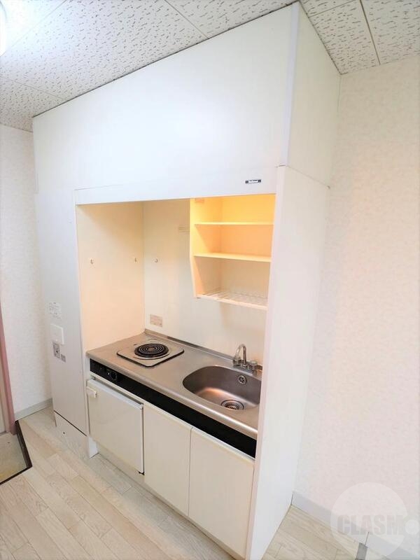 キッチン　１口電気コンロ