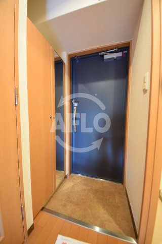 玄関　ブランクレール谷町　玄関