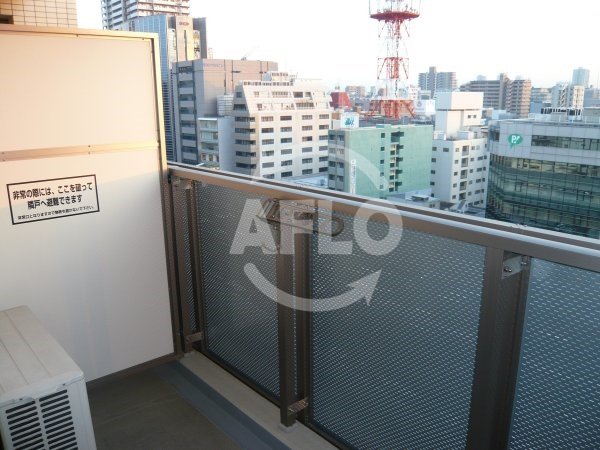 バルコニー　ブランクレール谷町　バルコニー