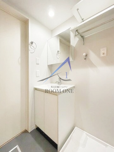 洗面設備　洗面台です。