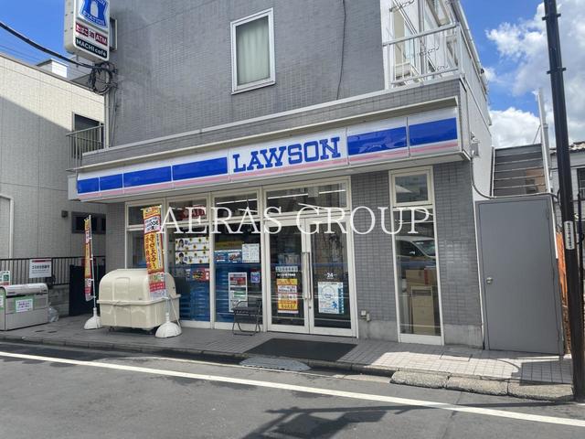 コンビニ　ローソン 鬼子母神店（コンビニ）まで30m