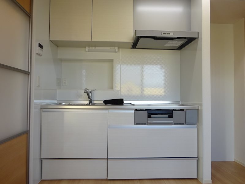 キッチン　写真は205号室です（参考）