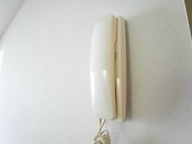 セキュリティ　モニター付インターホンに変更