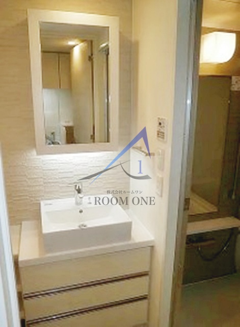 洗面設備　洗面台です。