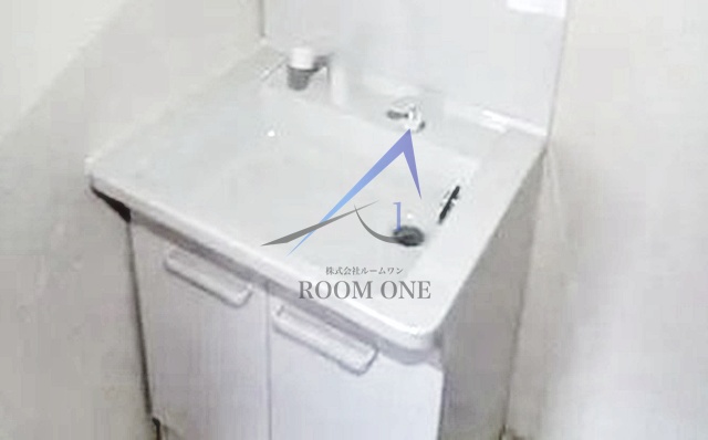 洗面設備　洗面台です。