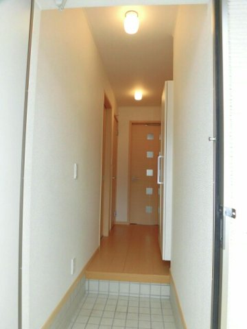 玄関　明るい玄関です
