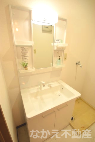 洗面設備　洗面所です