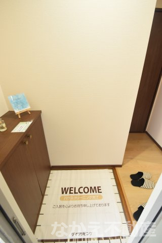 玄関　シンプルで使いやすい玄関です