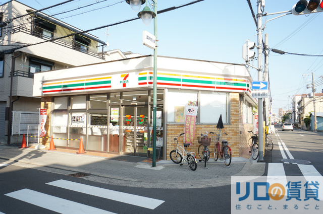 コンビニ　セブンイレブン大阪豊新南店（コンビニ）まで93m