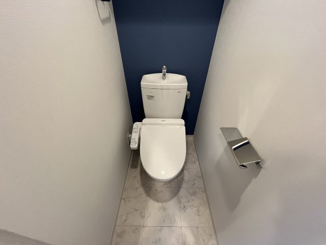 トイレ　ゆったりとした空間のトイレです