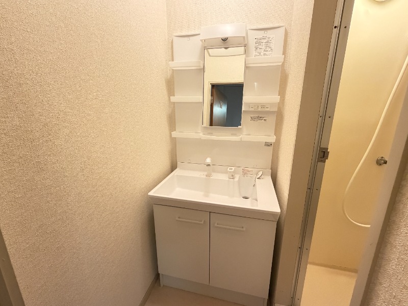 洗面設備　３０２号室の写真