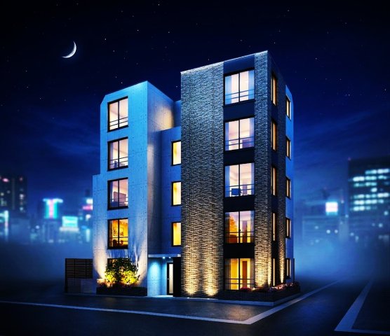 建物外観　外観パース